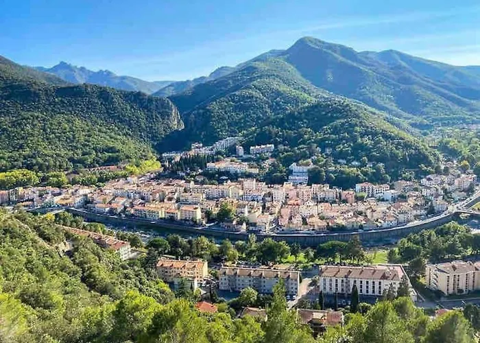 Le Boheme Meuble Avec Parking Daire Amélie-les-Bains-Palalda